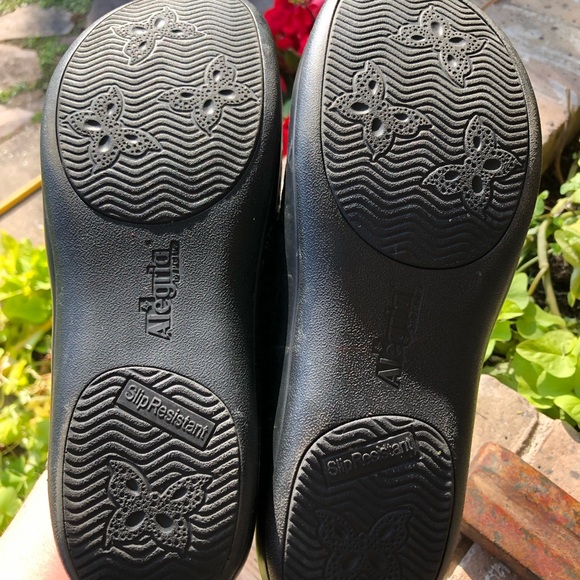 Women’s Algeria Keli Work Black Women’s Slip On in Size 41 US Size 10 - Picture 6 of 8